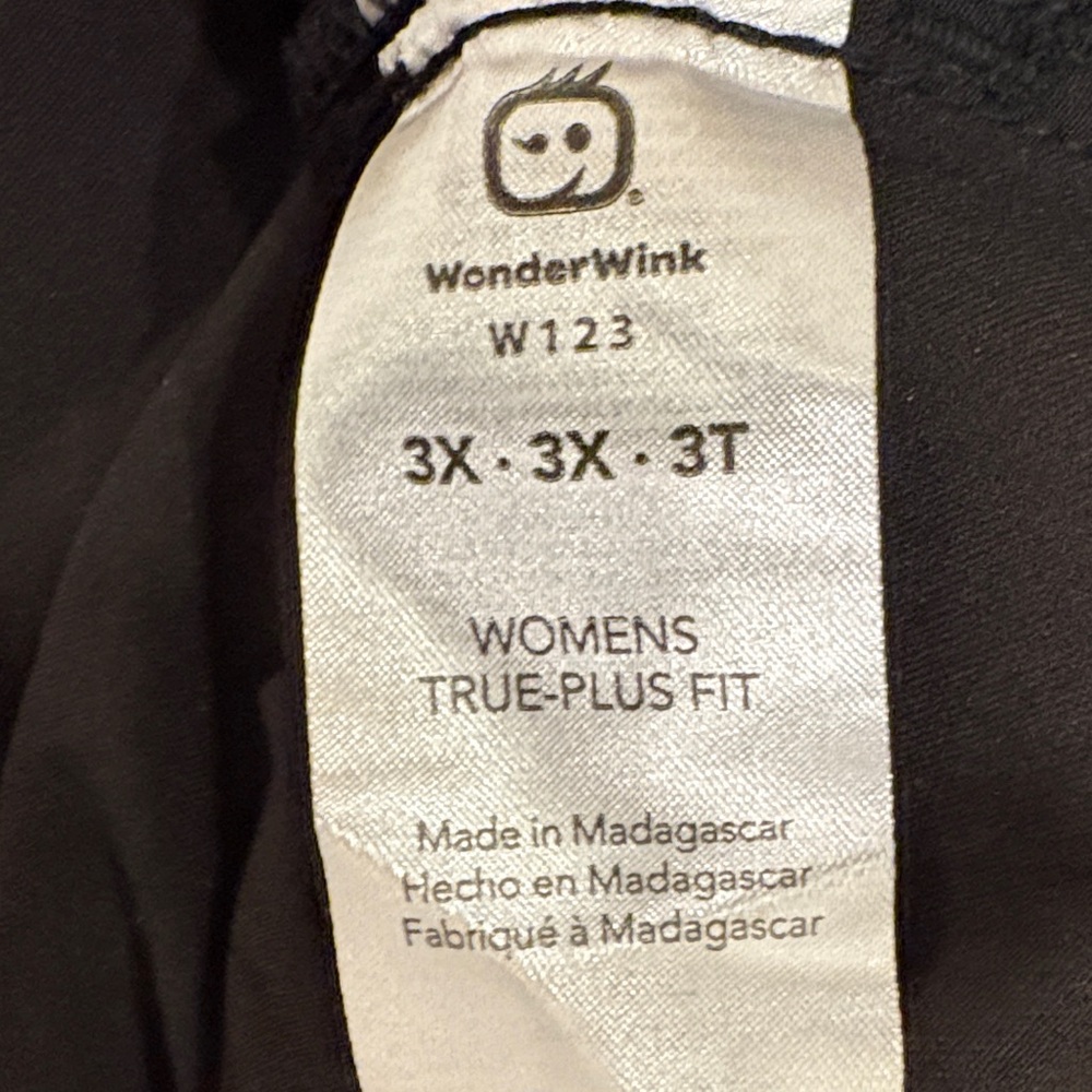 Women’s Black V-Neck Scrub Top - Picture 10 of 12